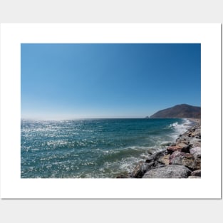 Scenic Point Mugu vista on a clear sunny day, California Posters and Art